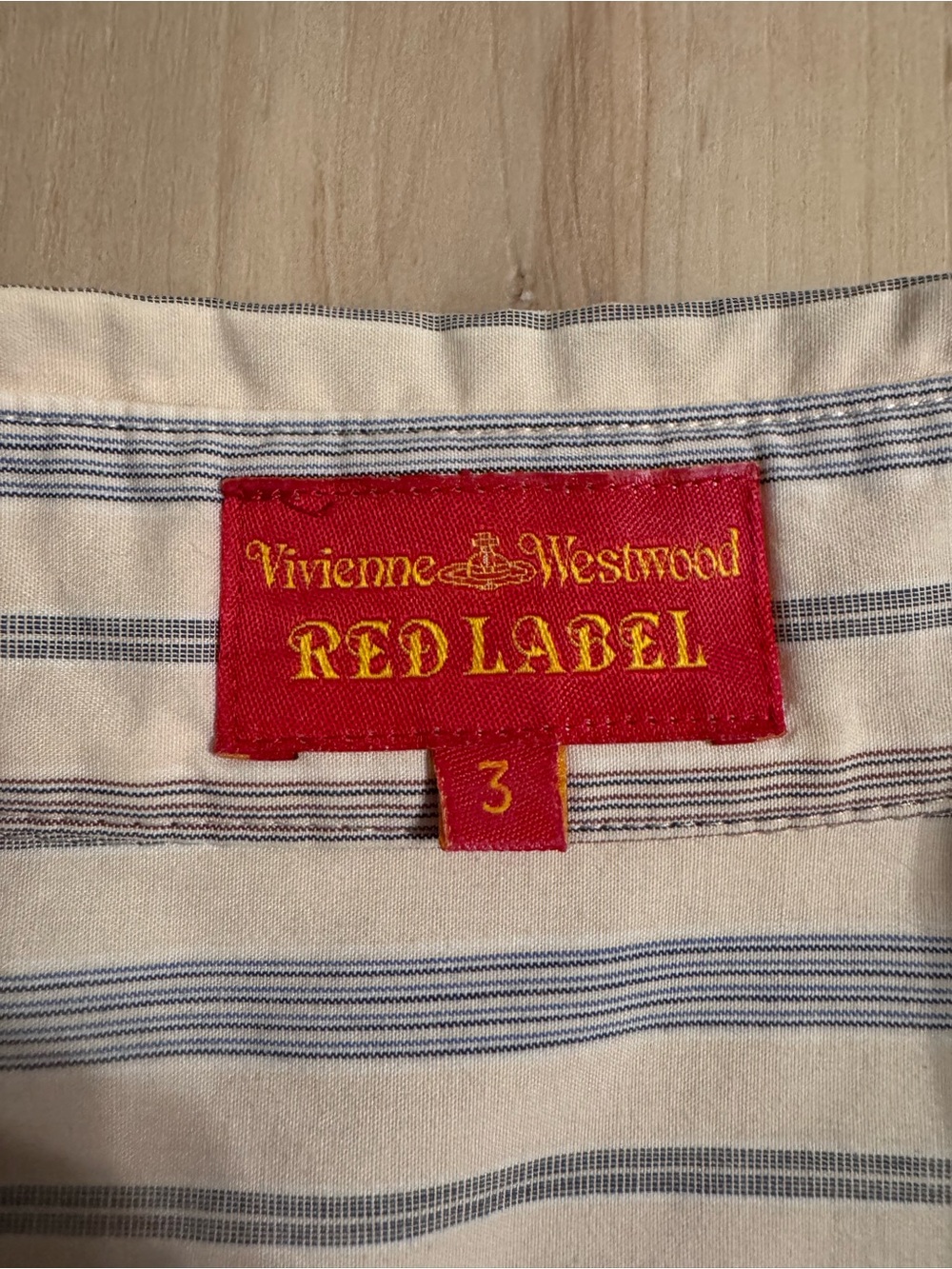 Vintage Vivienne Westwood Red Label Striped Button-Up Dress - Picture 2 of 9